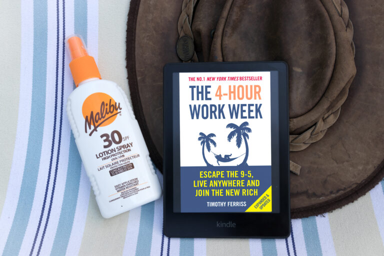 The 4-Hour Work Week by Timothy Ferriss Book Cover